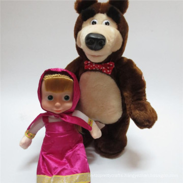 cute masha and the bear doll